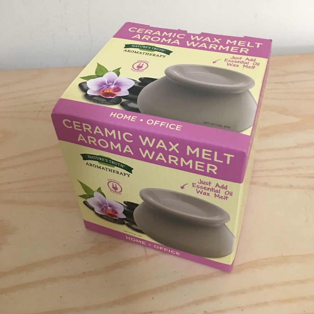 NEW Natures Truth Electric Ceramic Wax Melt Warmer